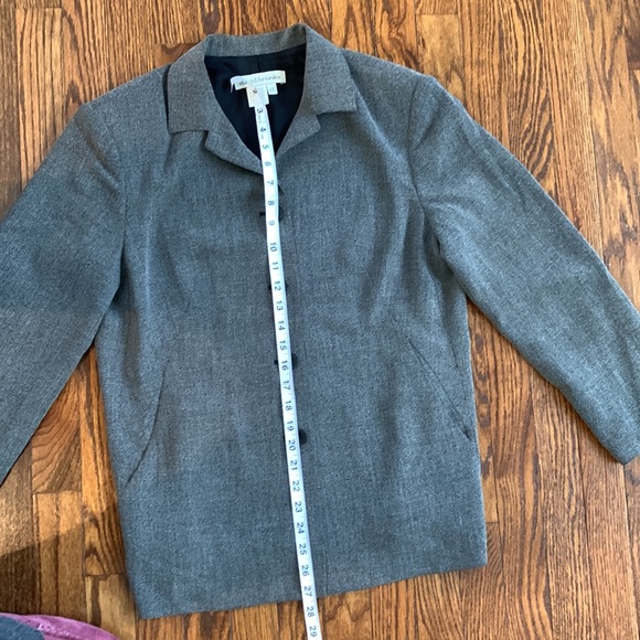 DAVID BROOKS | Lightweight Blazer/Jacket in Black and Tan | Sz 12 - Picture 4 of 7